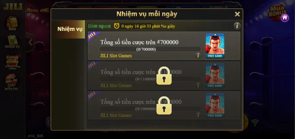 Boxing Kick Nhiệm Vụ 79Club