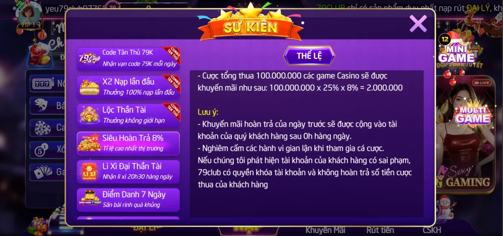 Siêu Hoàn Trả 79Club