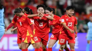 Việt Nam thắng phút bù tại Asian Cup nữ 2026